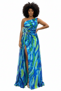 Caribbean Slit Dress